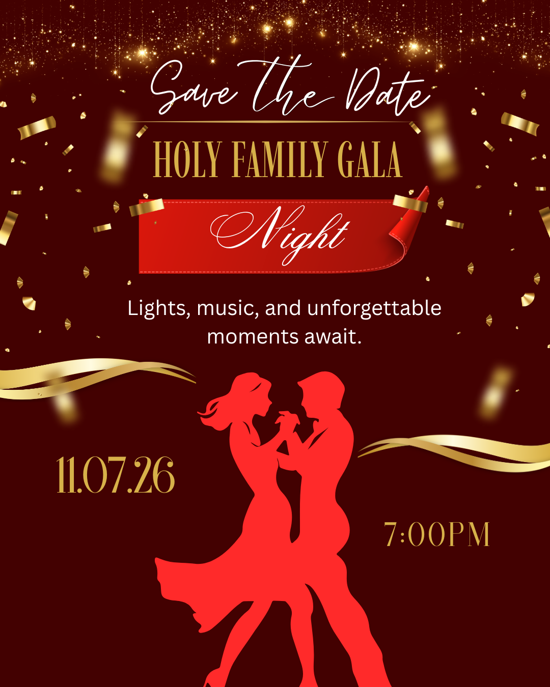save the date gala